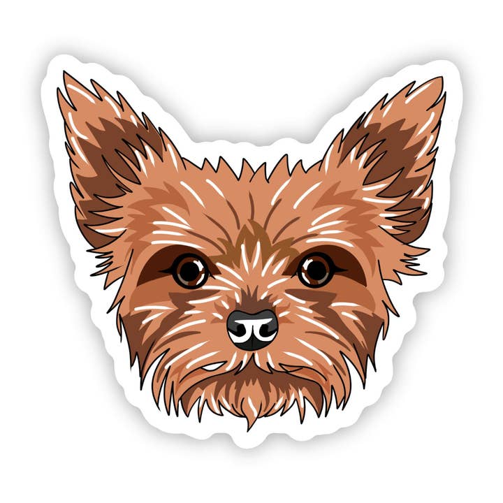 Yorkshire Terrier Sticker for wholesale by Big Moods