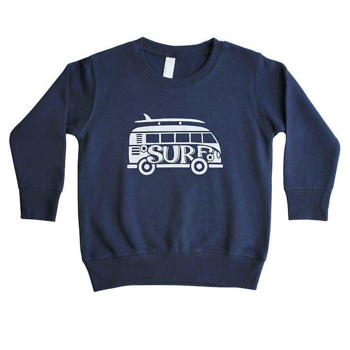 Sudadera Surf Navy para venta al por mayor de Sparkle Sisters by Couture Clips