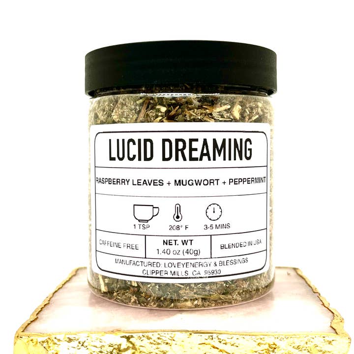 Loveyenergy & Blessings - Wholesale Loose Tea - LUCID DREAMING Handcrafted Herbal Tea Blend