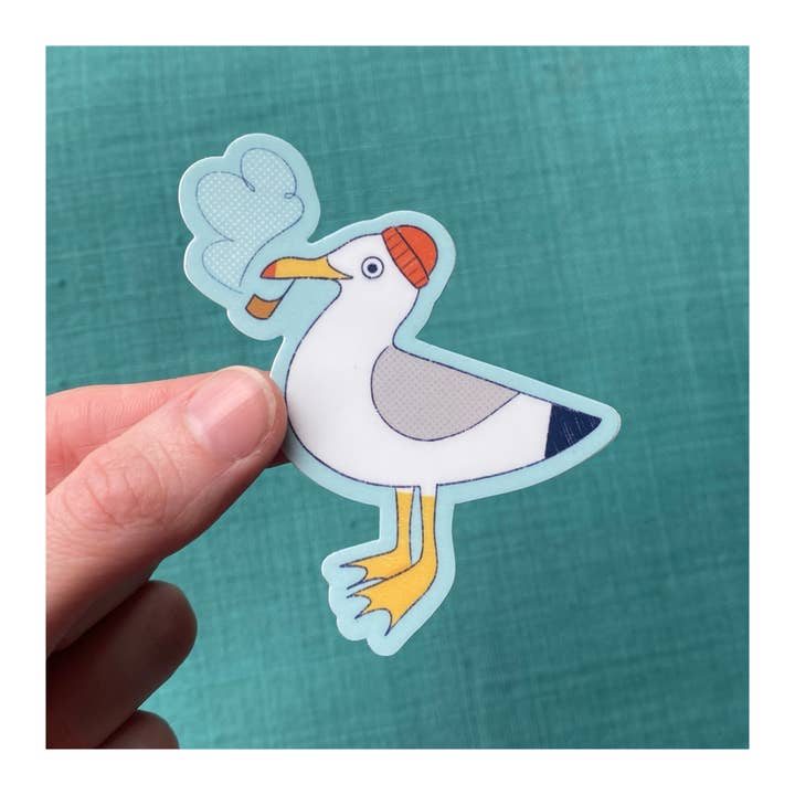 Sydney Warnes - Wholesale Sticker - Seagull Sticker
