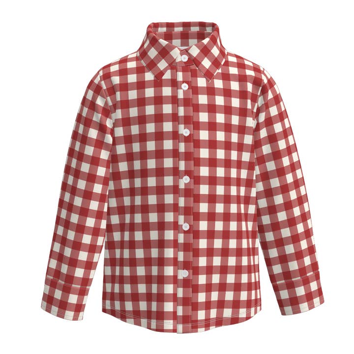 Auraquise - Wholesale Mommy & Me Sets - Christmas Family Outfit Collection – Red Green Bow & Plaid Matching Set5