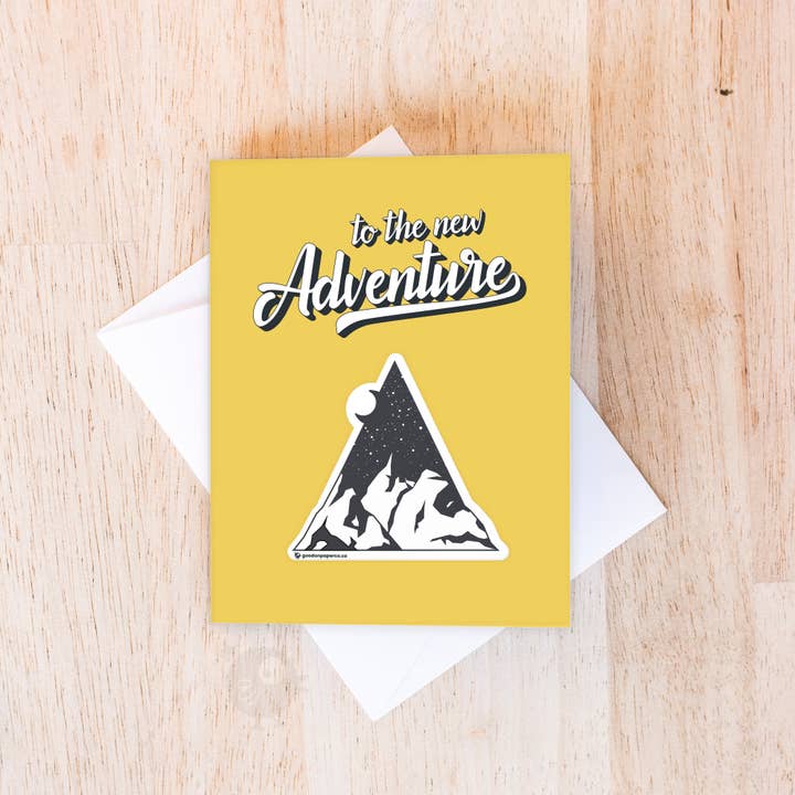 Nova Aventura | Celebração | Cartão Especial por atacado de Good on Paper