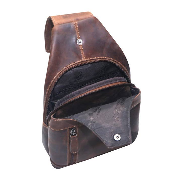 Greenwood - Wholesale Crossbody bag – Unisex - Tom chest bag men's leather sling bag women shoulder bag21