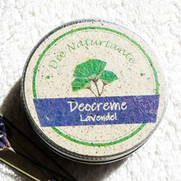 Deodorant cream lavender for wholesale by Die Naturtante Naturkosmetik