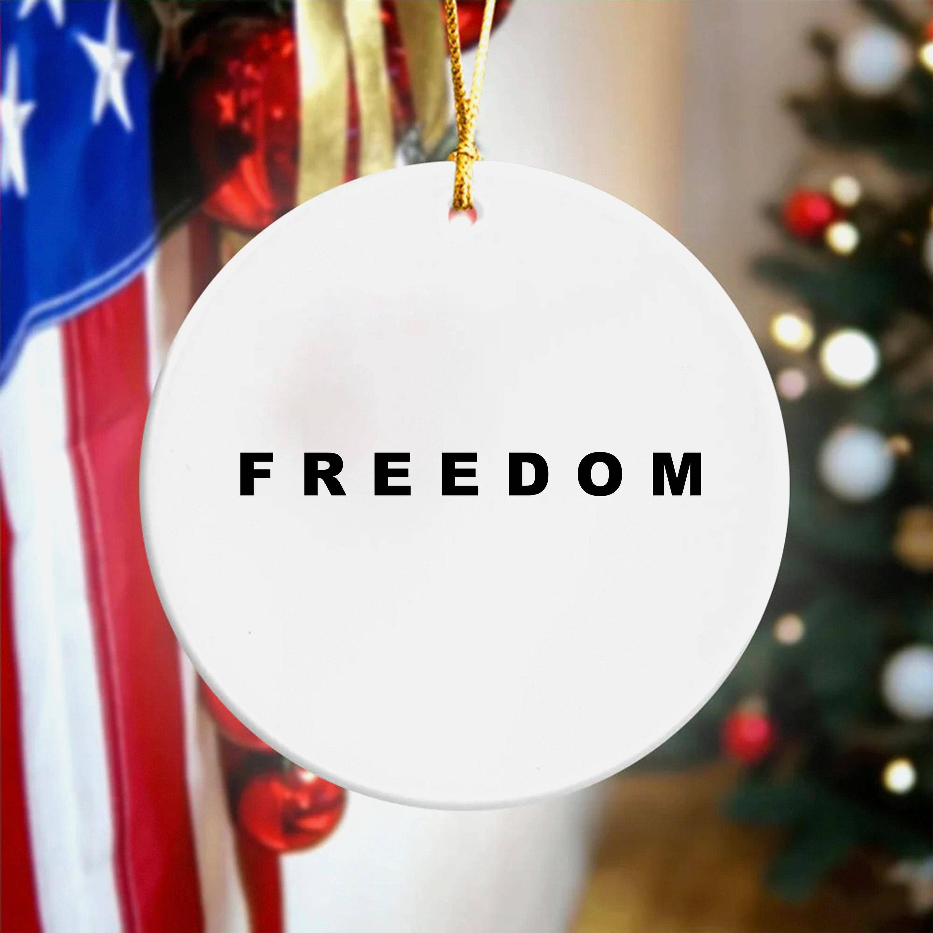 Embrova - Wholesale Ornament - Freedom Ornament, Freedom Gift, Justice for Him