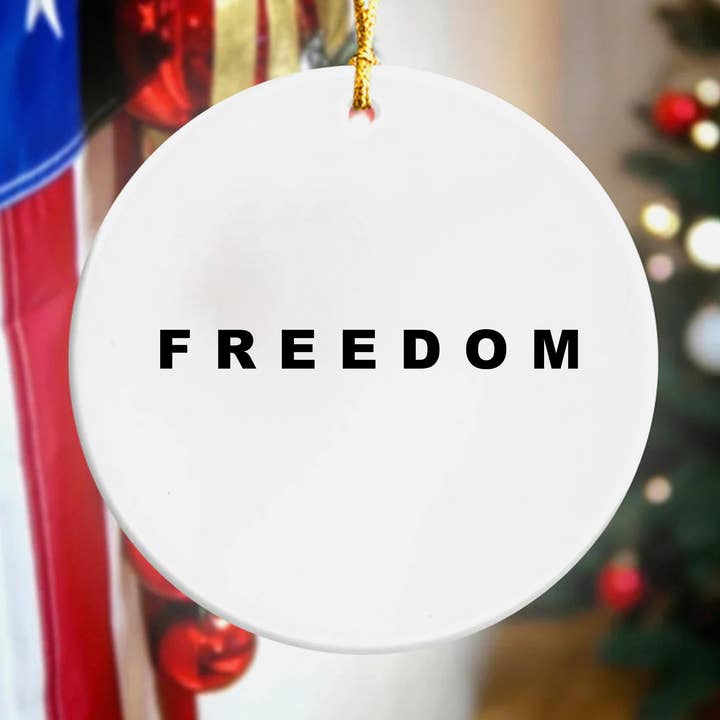 Freedom Ornament, Freedom Gift, Justice for Him for wholesale by Embrova