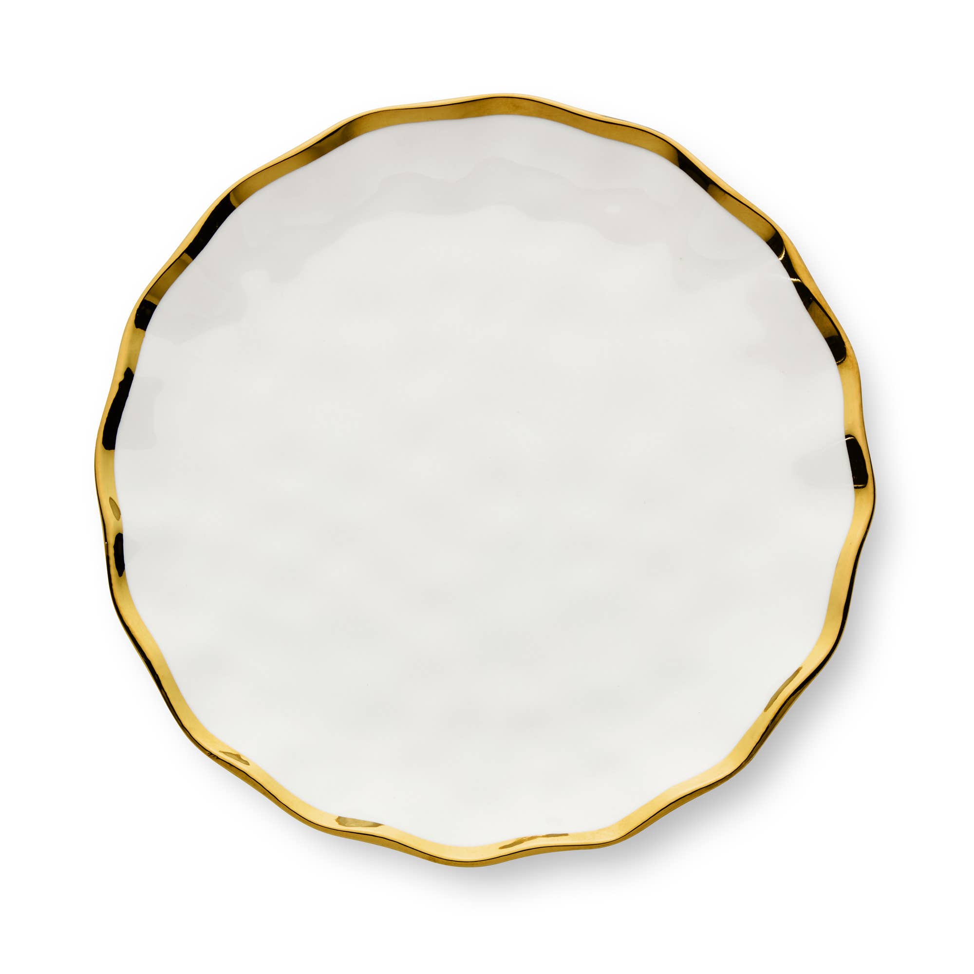 Certified International - Wholesale Salad Plate - Regency Gold Salad Plate 9in1