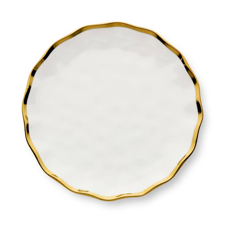 Certified International – wholesale Salad plate – Regency Gold Salad Plate 9in1
