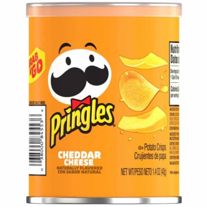 I Got Your Candy - Wholesale Chips - Pringles Crisps Cheddar Cheese 1.41oz - 12ct