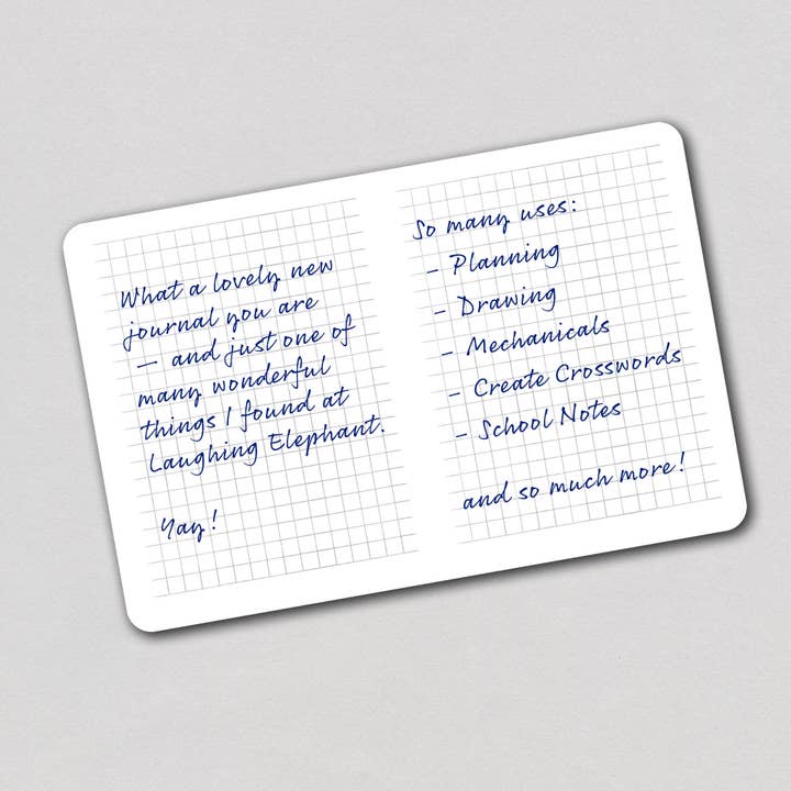 Laughing Elephant - Wholesale Notebook - Dessin Quadrillé - French Notebook3