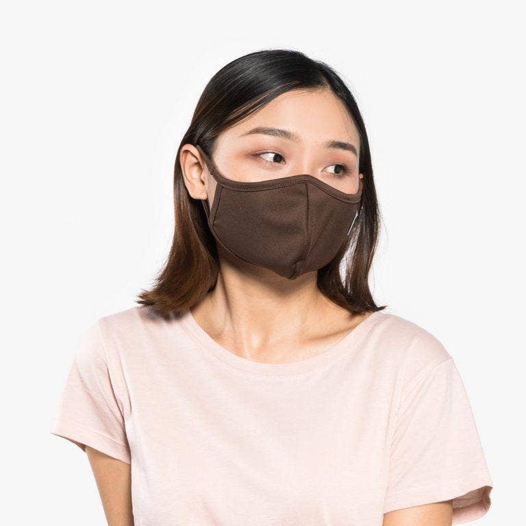 MakMask - Wholesale Protective Face Mask/Shield - Dark Chocolate Mask5
