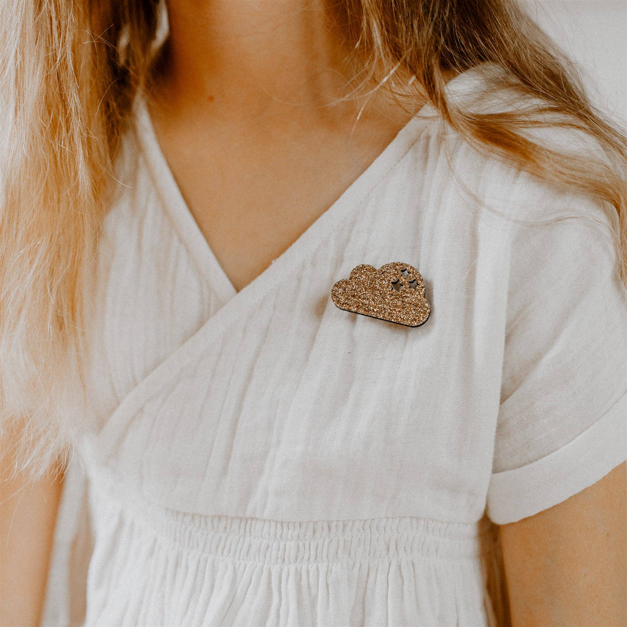 Les Petites Hirondelles - Wholesale Brooch - Glitter brooch - Cloud6