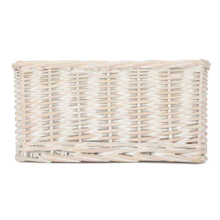 Red Hamper – wholesale Decorative tray – White Wash Willow Trays2