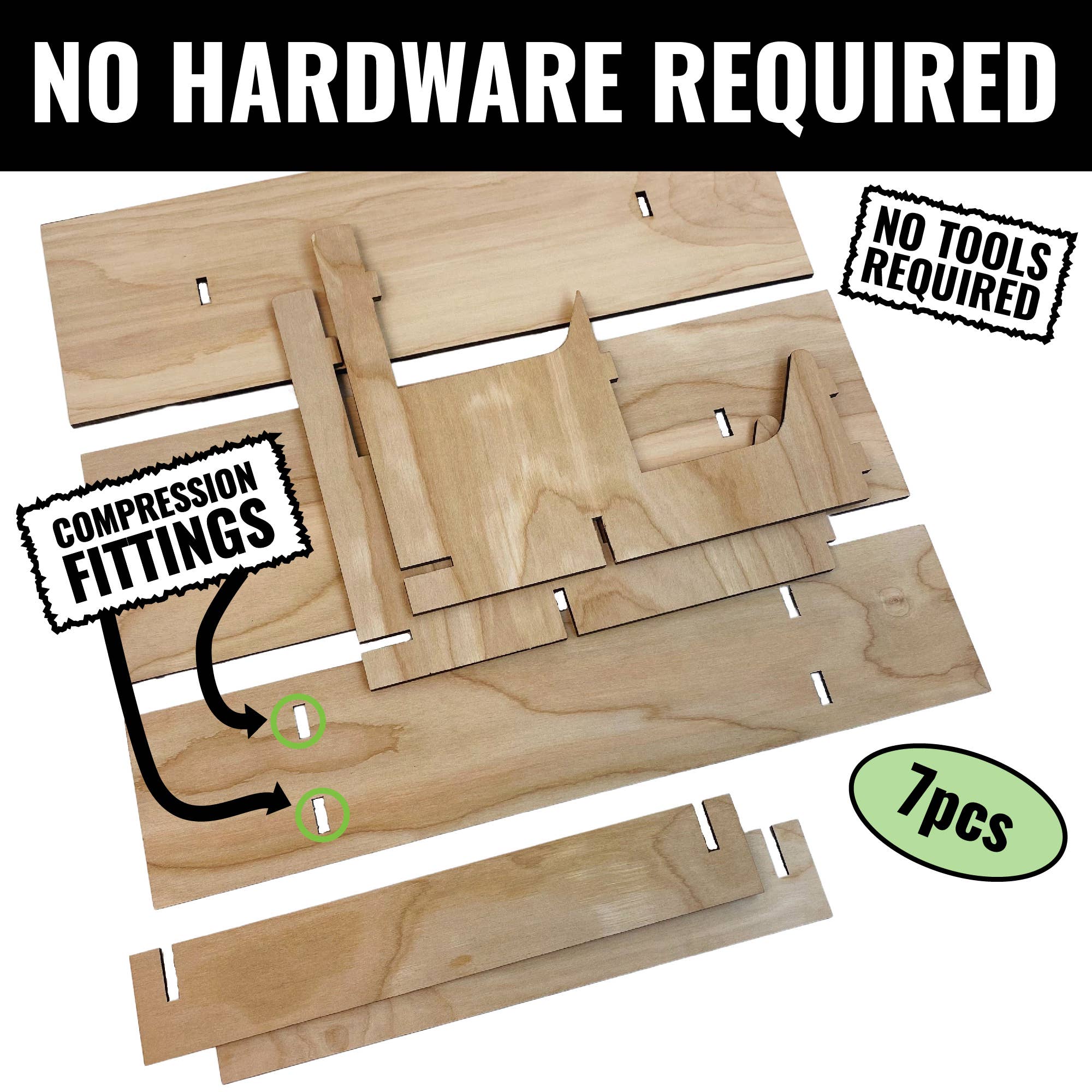 Torched Displays - Wholesale Retailer Display Stand/Case - 3-Tier Retail Table Display Straight Stand with Shelves12