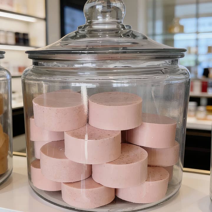 Woodsy Homelife - Venta al por mayor Limpiadores faciales - Barra de Limpieza Facial de Arcilla Rosa Bulk Apothecary1