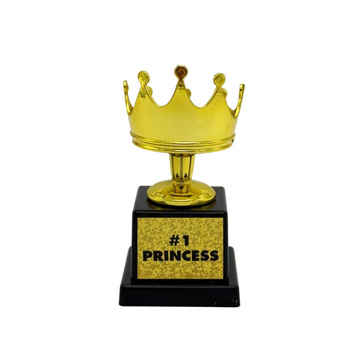 Trophée de récompense - Princesse n°1 pour la vente par Island Dogs