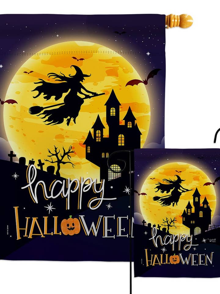 Witchy Halloween Hösttid Inredning för wholesale av Two Group Flag Co