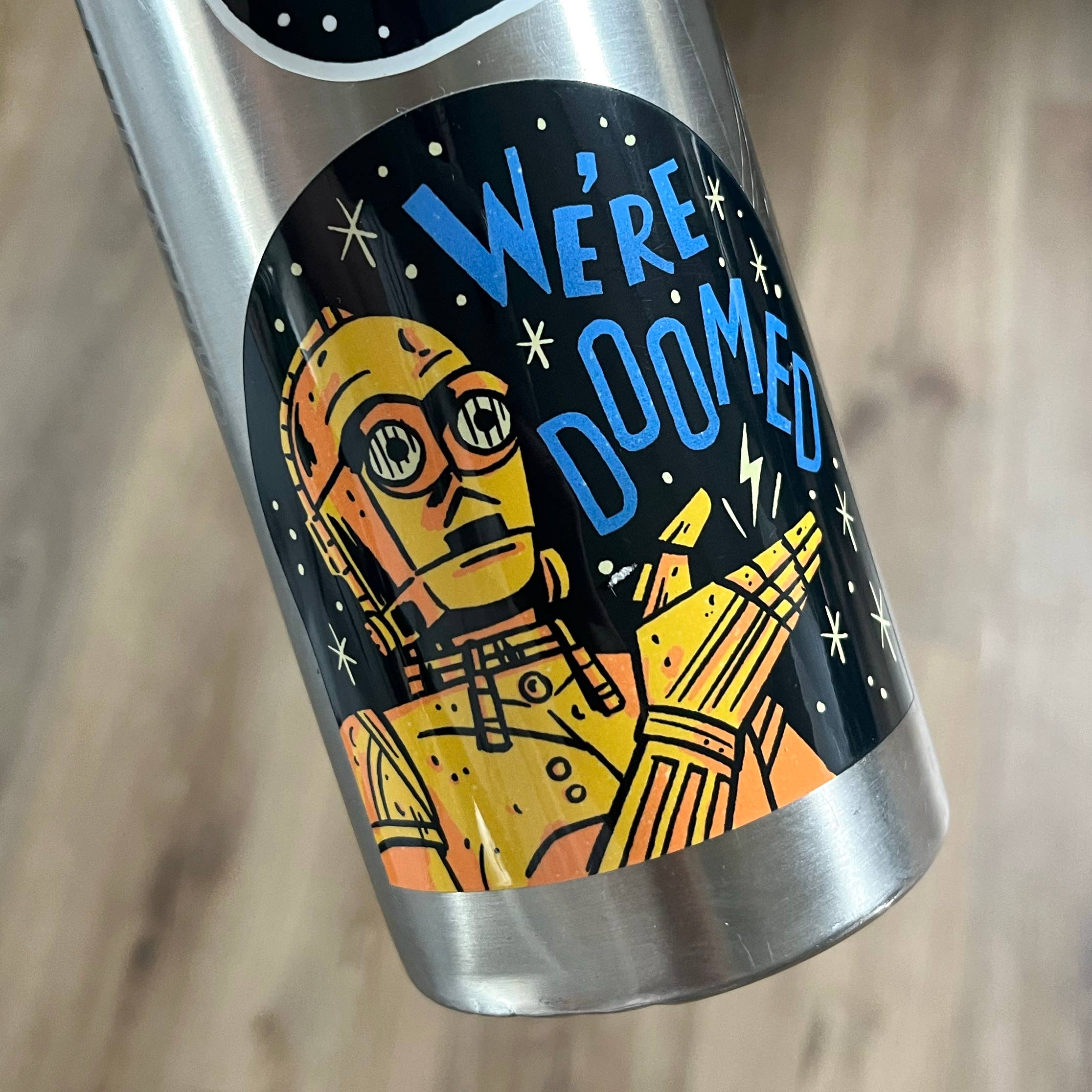 Rather Keen - Wholesale Sticker - We're Doomed C-3PO vinyl sticker - Threepio1