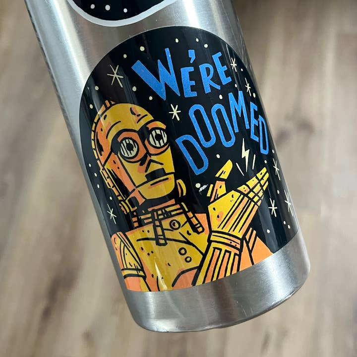 Rather Keen - Wholesale Sticker - We're Doomed C-3PO vinyl sticker - Threepio1
