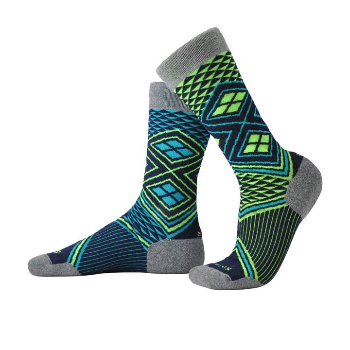 Crew Performance Uldstrømper - Lime | Eco-Friendy Athletic for engroshandel hos Solmate Socks