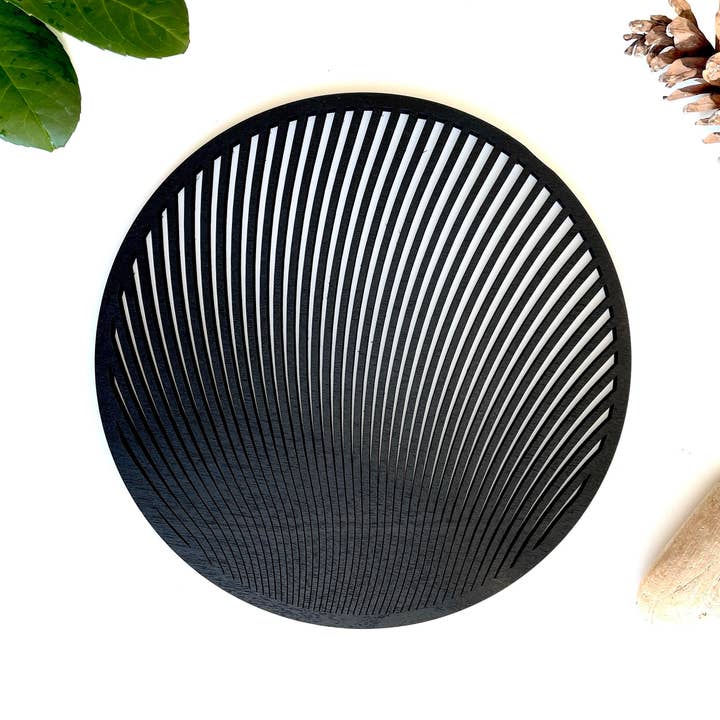 Sottopentola KONKYLIE per piatti caldi 20 cm - sottopentola in legno per la vendita all'ingrosso da parte di Strips & Stripes