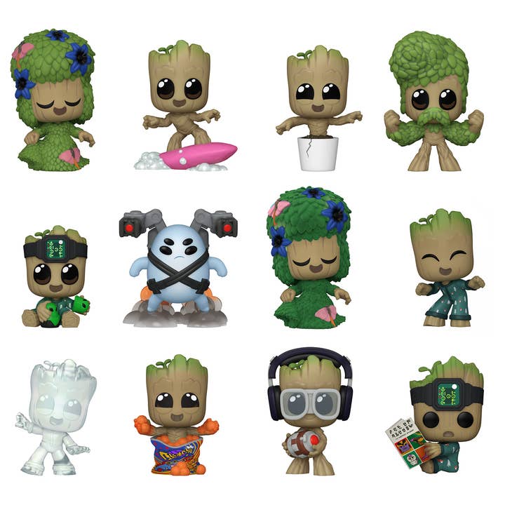 Toysmith - Wholesale Toy Set - Kids - Funko Mystery Minis: I Am Groot1