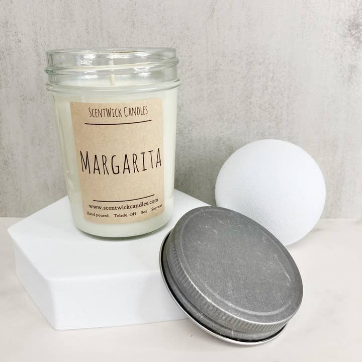 ScentWick Candles - Wholesale Jar/Filled Candle - Margarita Candle
