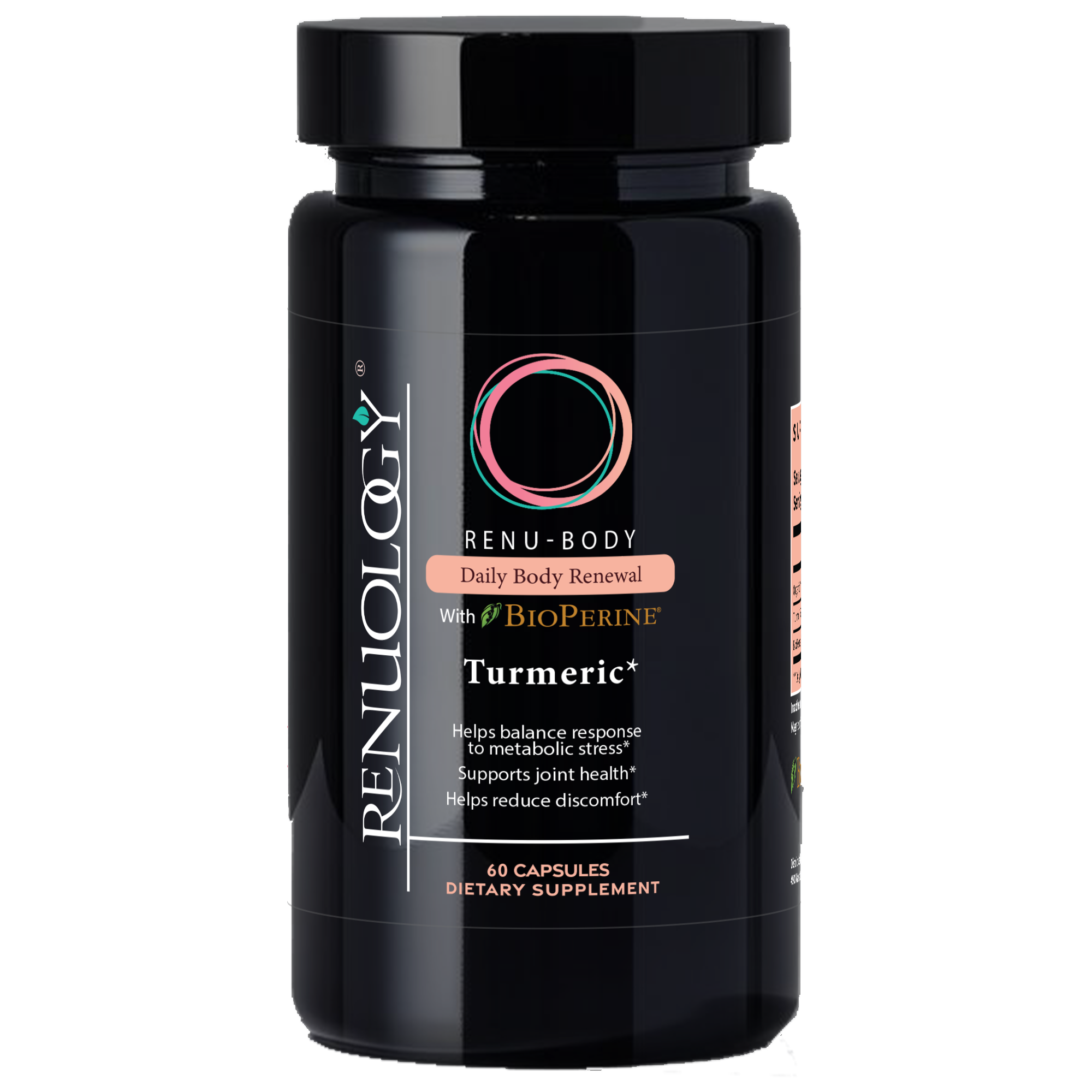 Renuology - Vente Supplément oral/vitamine - Curcuma avec BioPerine0