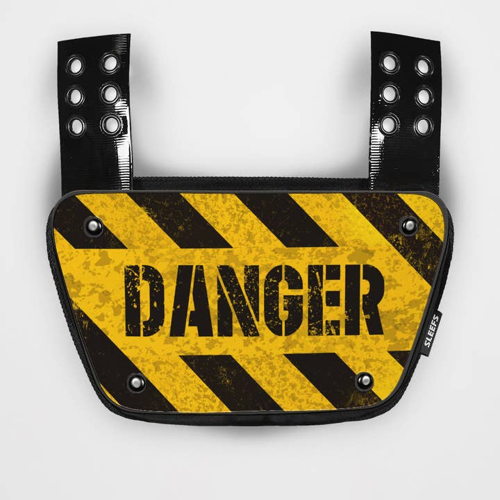 Autocollant de danger pour plaque arrière pour la vente par Sleefs