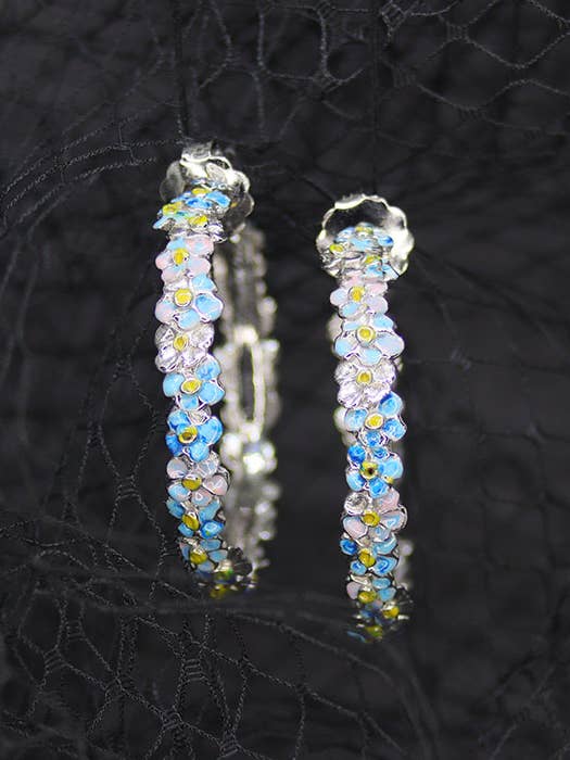 ODE 101/C CREOLE EARRINGS for wholesale by Oggidonna