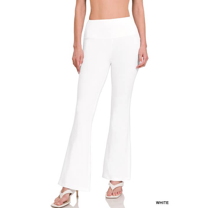 HIGH WAIST YOGA FLARE PANTS for wholesale by Apolline