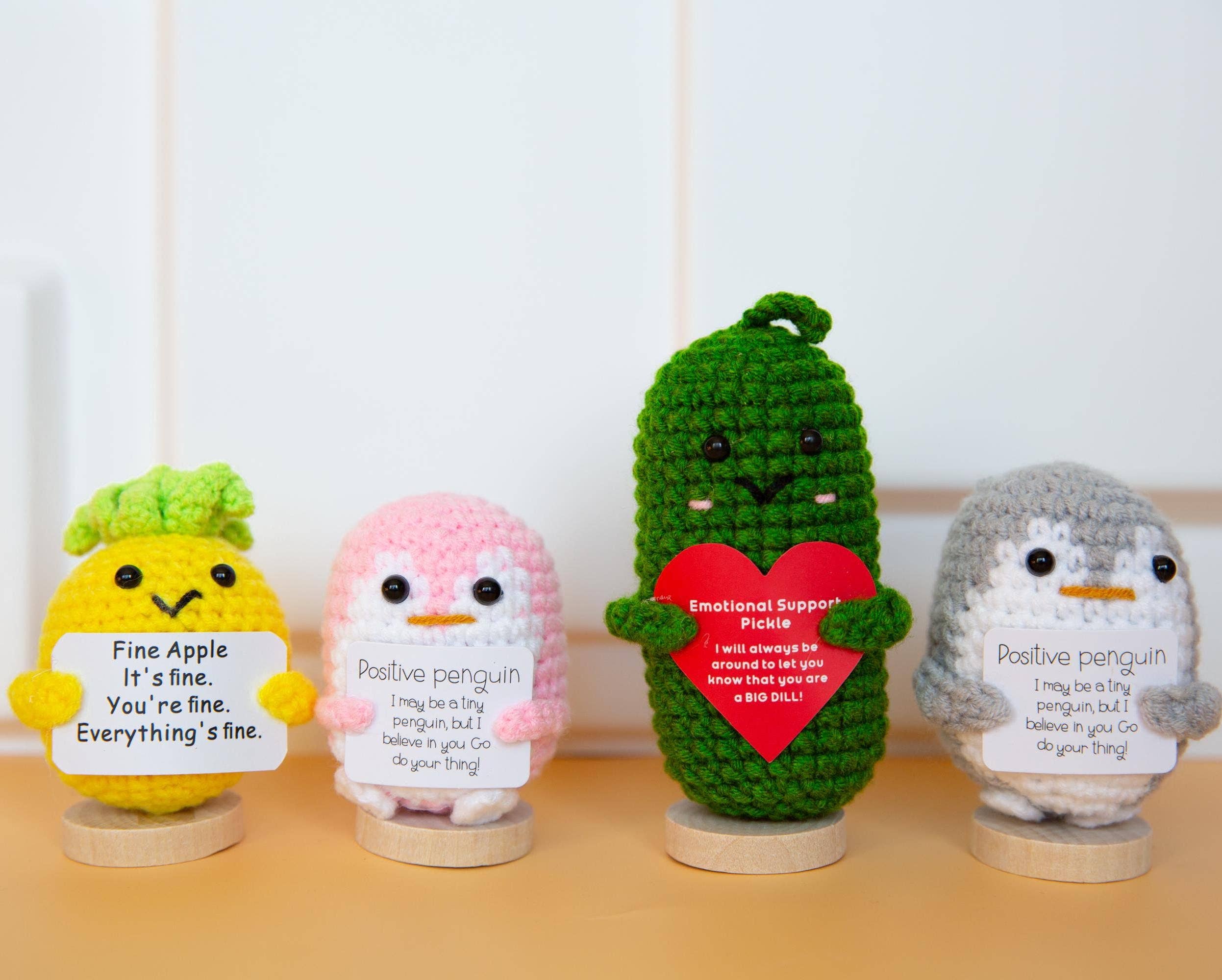 TOMOPOD LLC - Wholesale Stuffed/Plush Toy - Kids & Baby - Emotional Support Crochet Fruits/Animals/Vegetables8