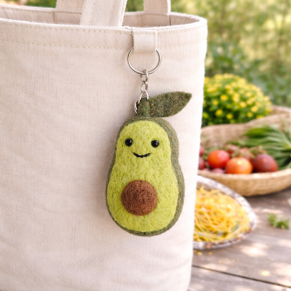 Ganapati - Wholesale Keychain - Kids - Felt Keychain - Smiley Veggies11