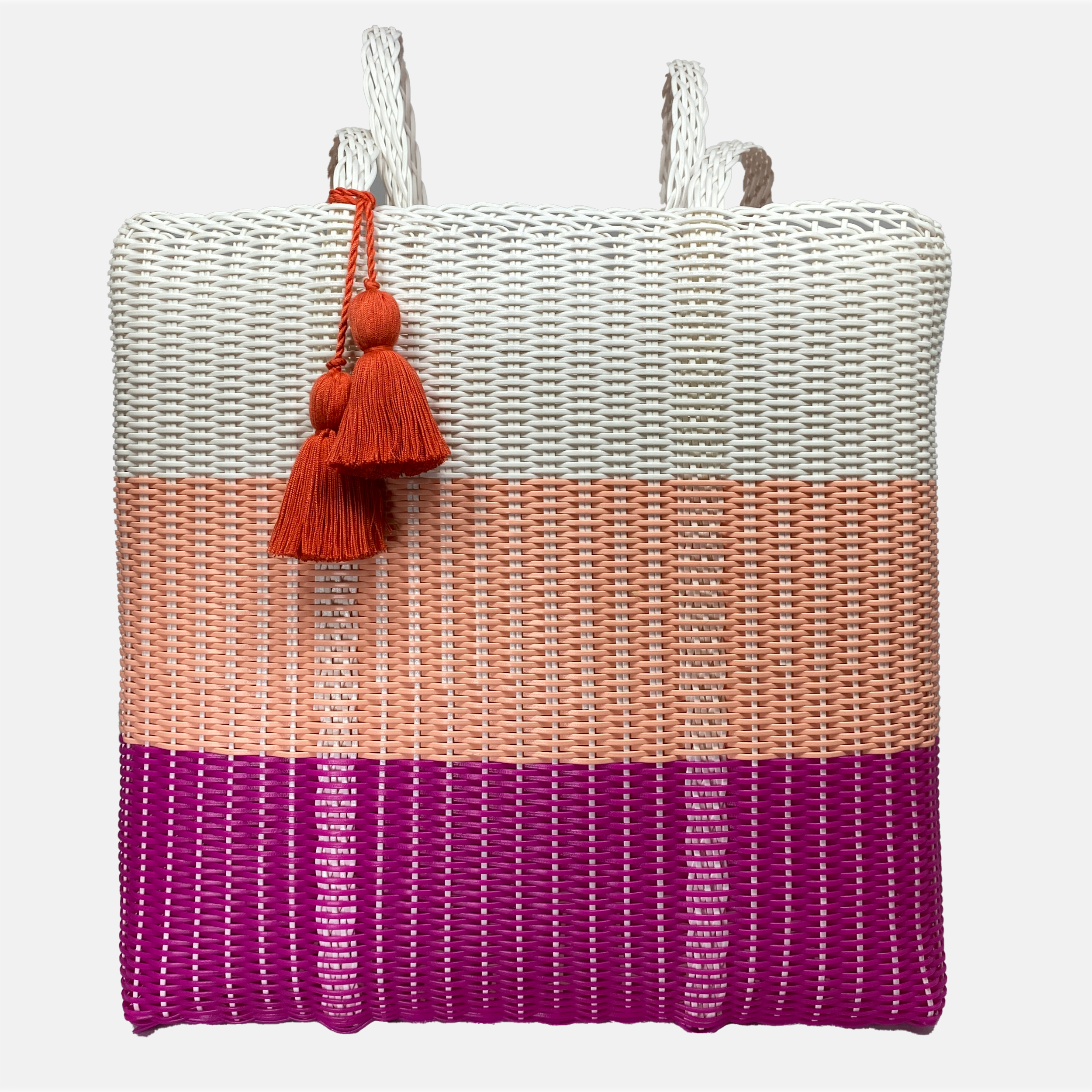 ixöq - Wholesale Tote Bag - Women's - Ixoq Recycled Plastic Cesta Tote Ex-Large ~ 3 Color Paneled12