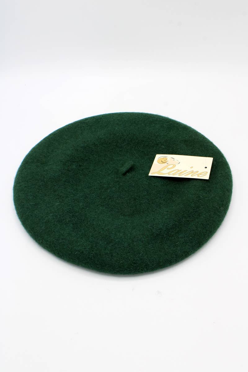 Hologramme Paris - Vendita all'ingrosso Basco - Unisex - Berretto classico in pura lana129