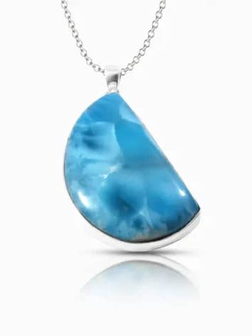 Larimar Large Pendant Destiny for wholesale by Larimar Magic