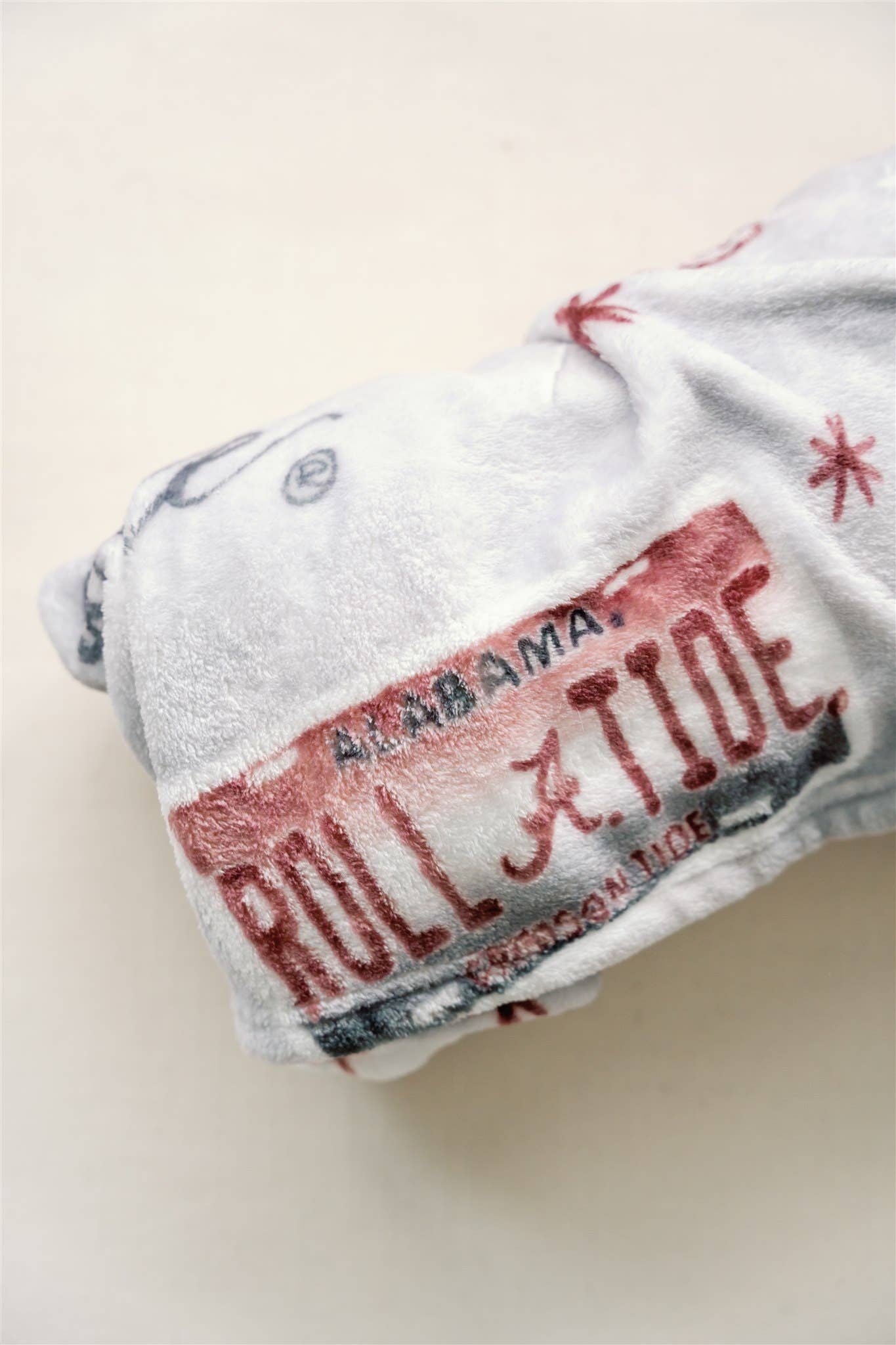 Gracefully Made Art - Vendita all'ingrosso Plaid - Coperta in pile di flanella dell'Università dell'Alabama8