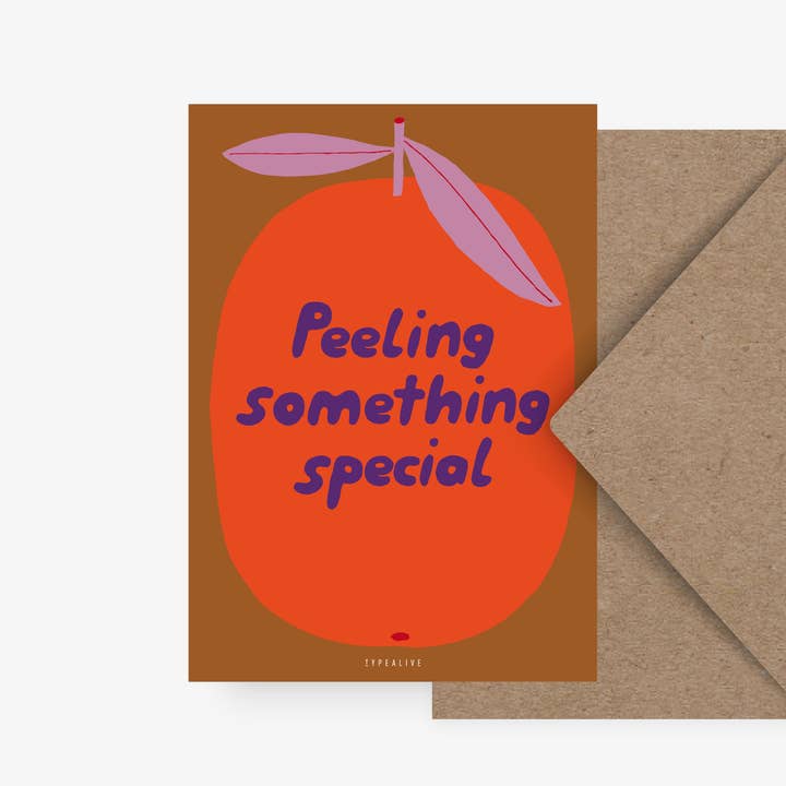 Postcard / Peeling Special for wholesale by typealive