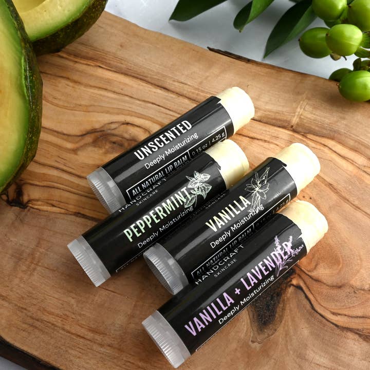HandCraft Skincare - Wholesale Lip Balm - Vanilla + Lavender Lip Balm5