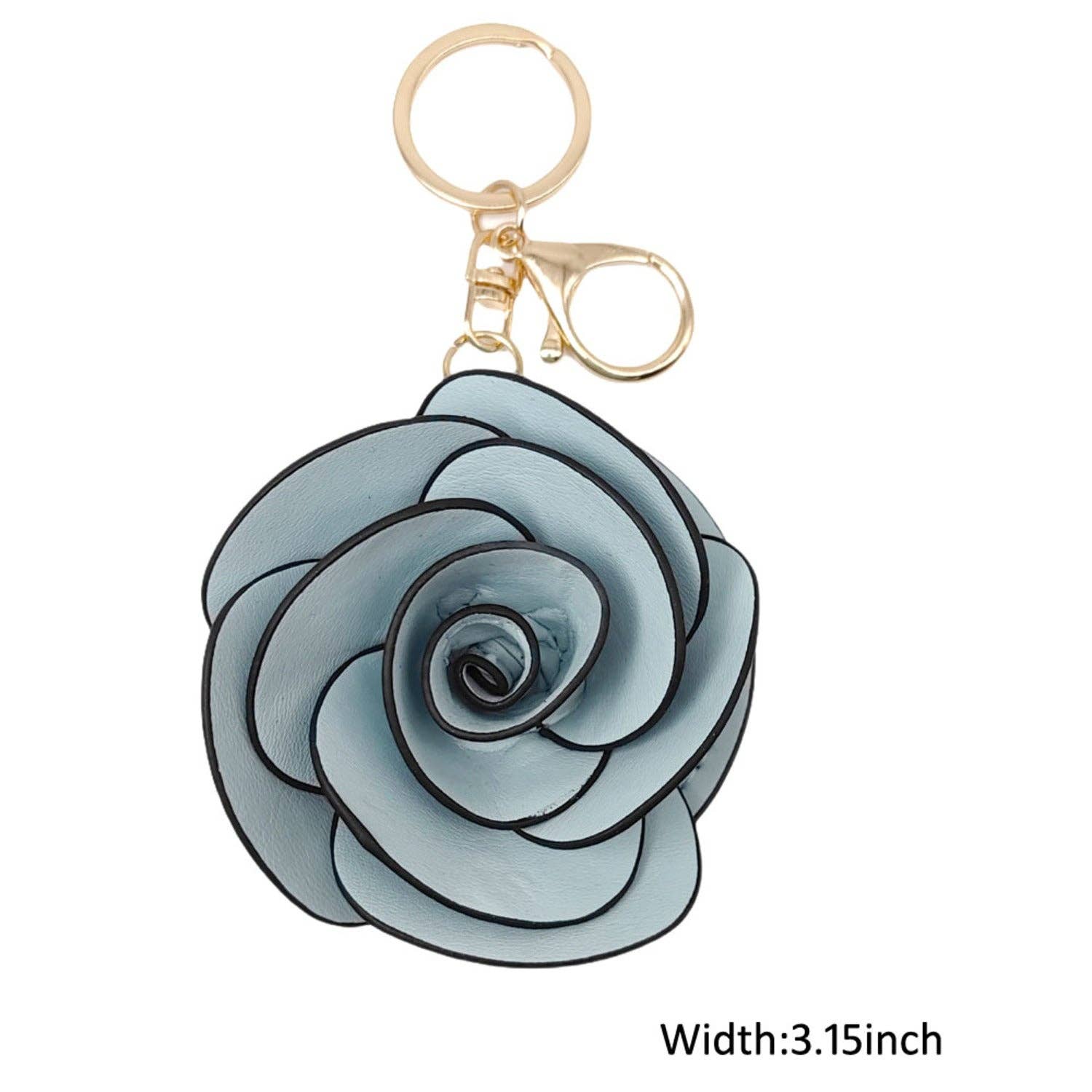 MiMi Wholesale - Vente Porte-clés – femme - Porte-clés floral rose7