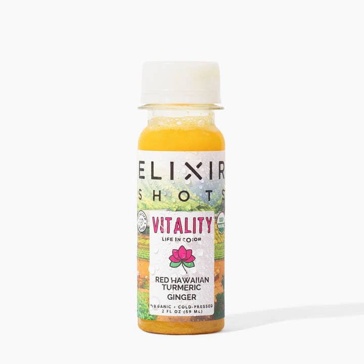 Elixir Shots - Wholesale Wellness juice/tonic - Vitality - Organic Immunity Boost1