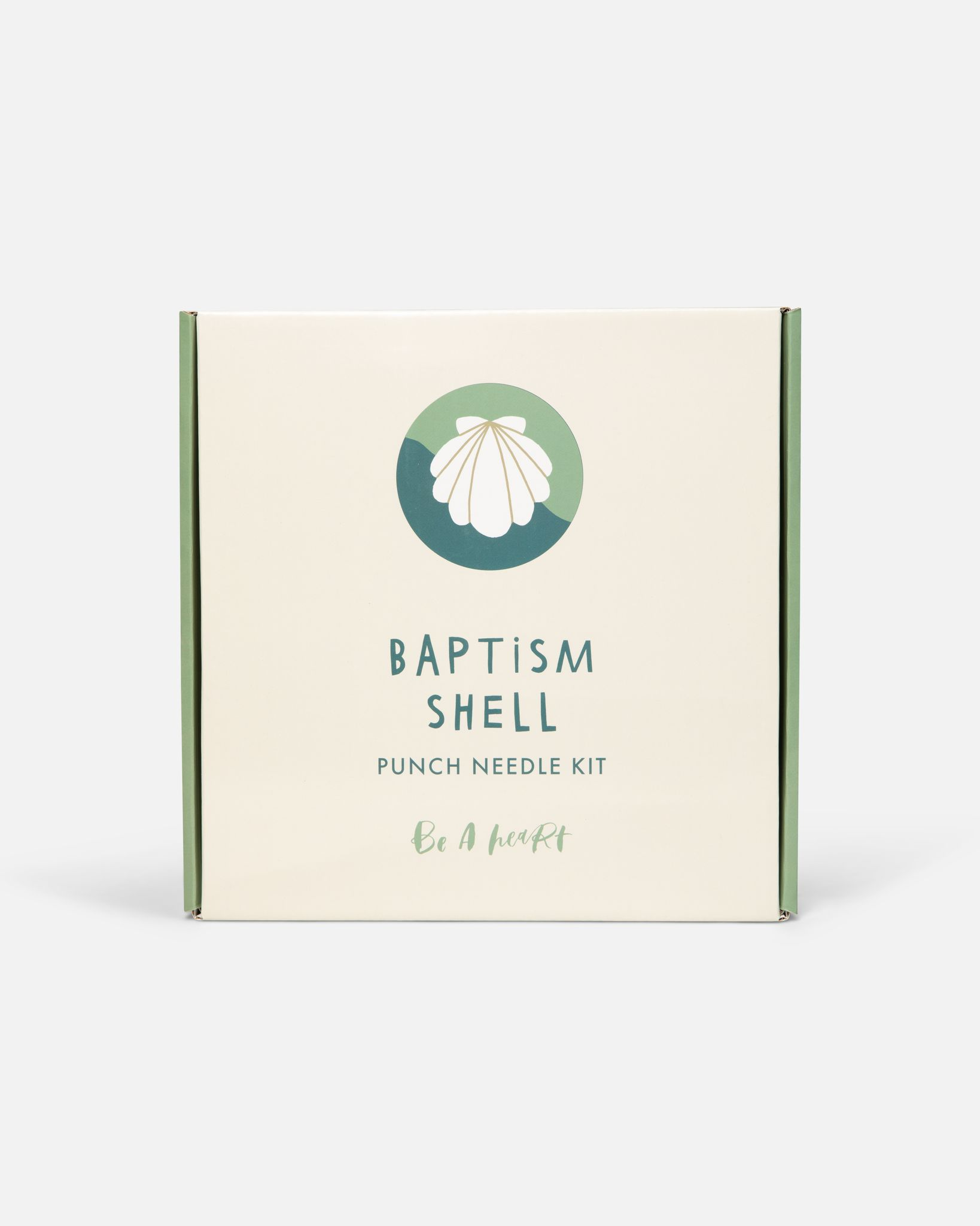 Be A Heart - Wholesale Embroidery/Cross Stitch Supplies - Baptism Shell Punch Needle Kit4
