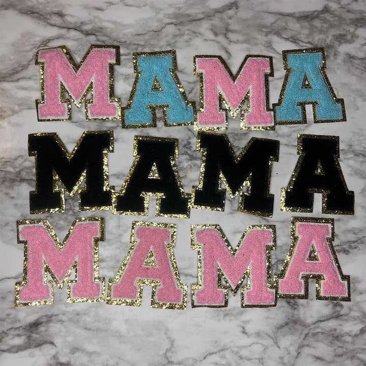 Glitter Chenille Breve for engroshandel hos A Girl Named Lee