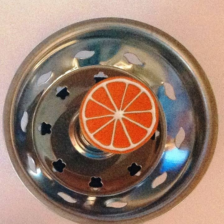 Orange Küchensieb für den Großhandel von Linda Lou