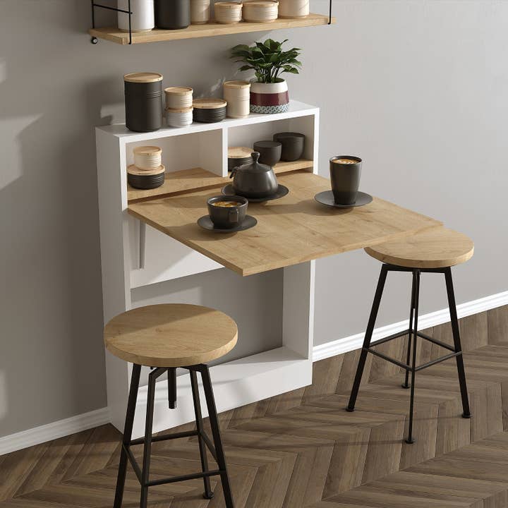 Decormet Bracked Multi-Functional Desk – Sapphire Oak and other Purchase Wholesale deskplanner. Free Returns & Net 60 Terms on Faire trending on Faire.