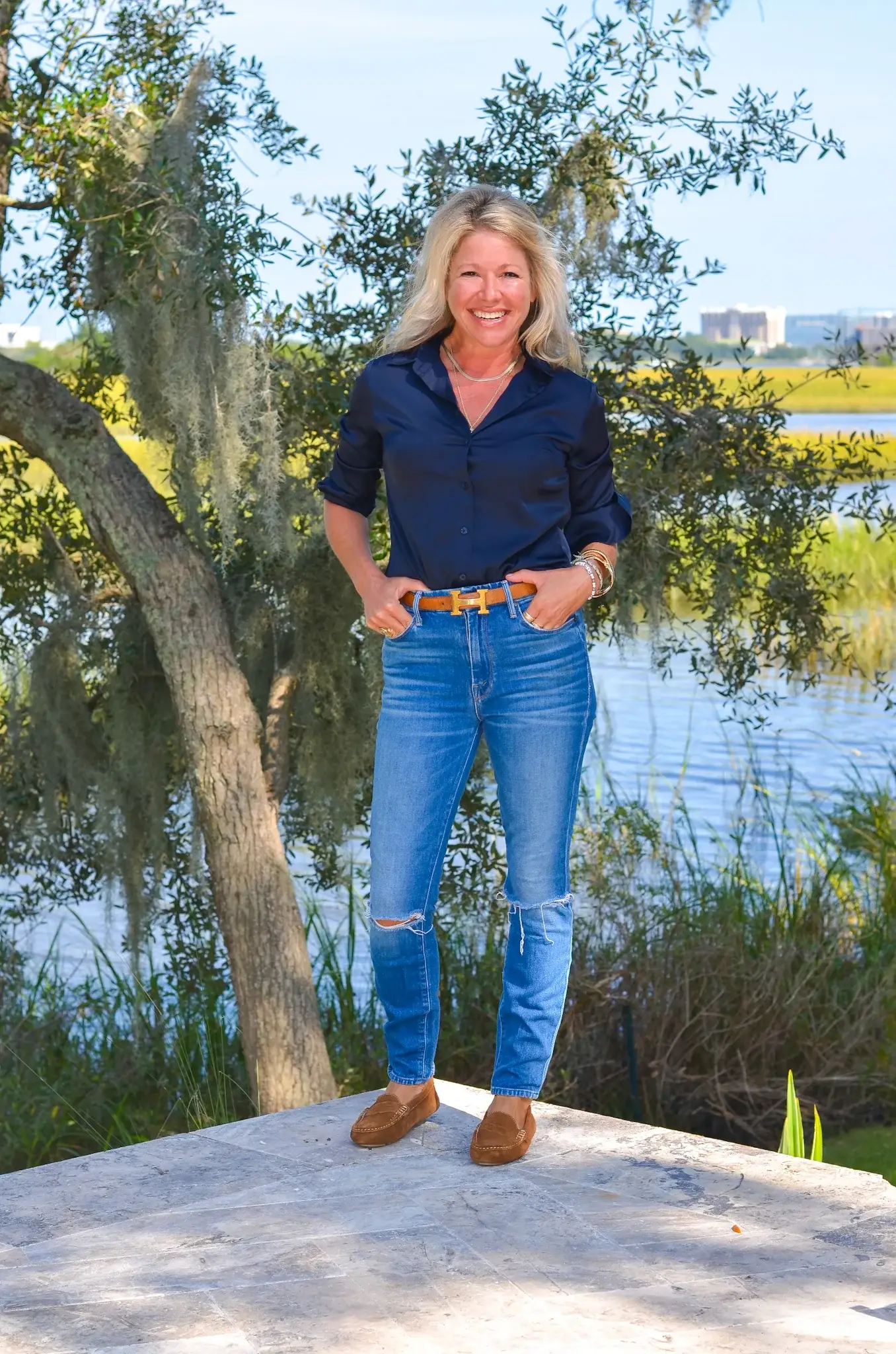 Charleston Shoe Co. - Wholesale Loafers - Women's - Daydream Core -Suede Driving Moccasin Loafer 7