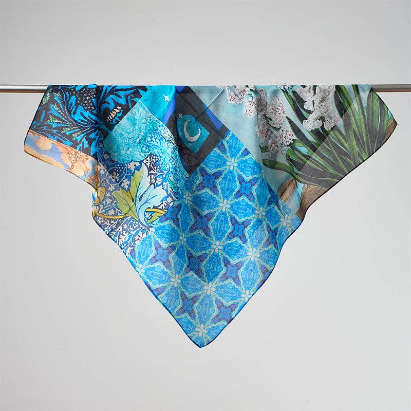 Marayn - Vendita all'ingrosso Sciarpa - Donna - Sciarpa in Misto Seta Leggera Primavera Estate Versatile3