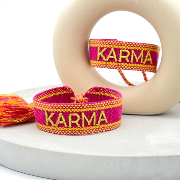 Parsley & Pepper – Engroshandel Flettet armbånd – KARMA statement-armbånd vævet og broderet3