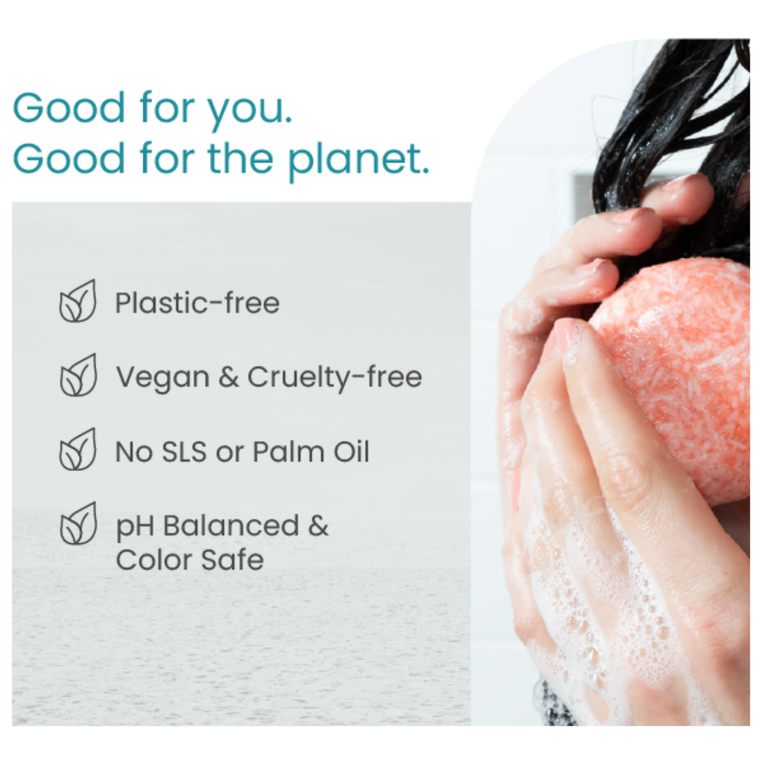 Community Goods - Wholesale Shampoo Puck/Solid Shampoo - Citrus Squeeze Vegan Shampoo Bar: Clarifying, Eco-Friendly5