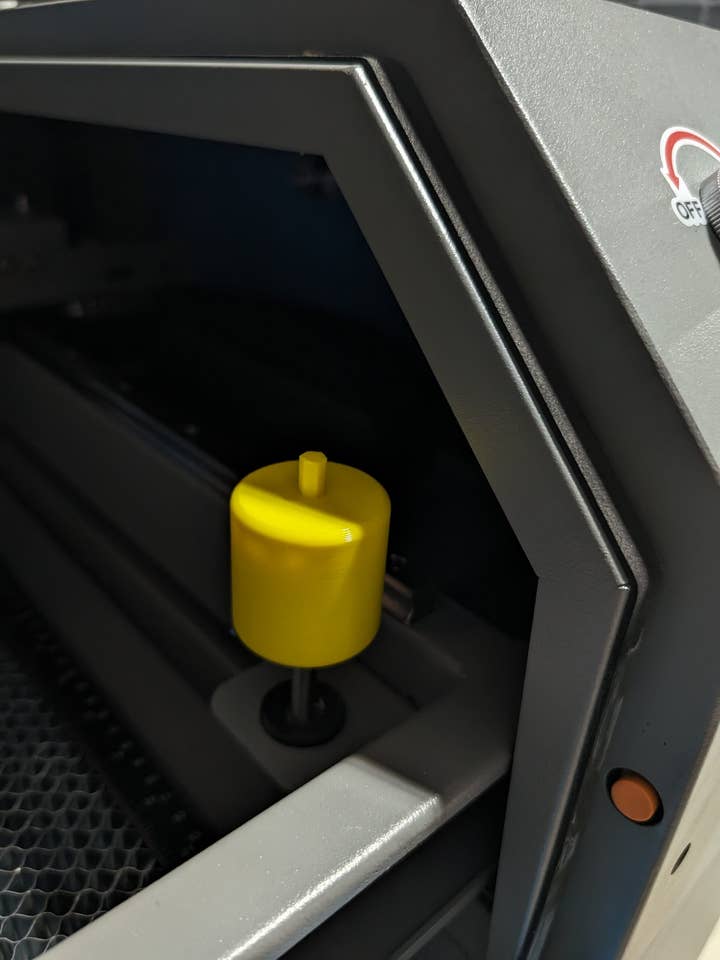 Omtech Laser Z-Axis 1/4" Adapter for wholesale by Material Concepts